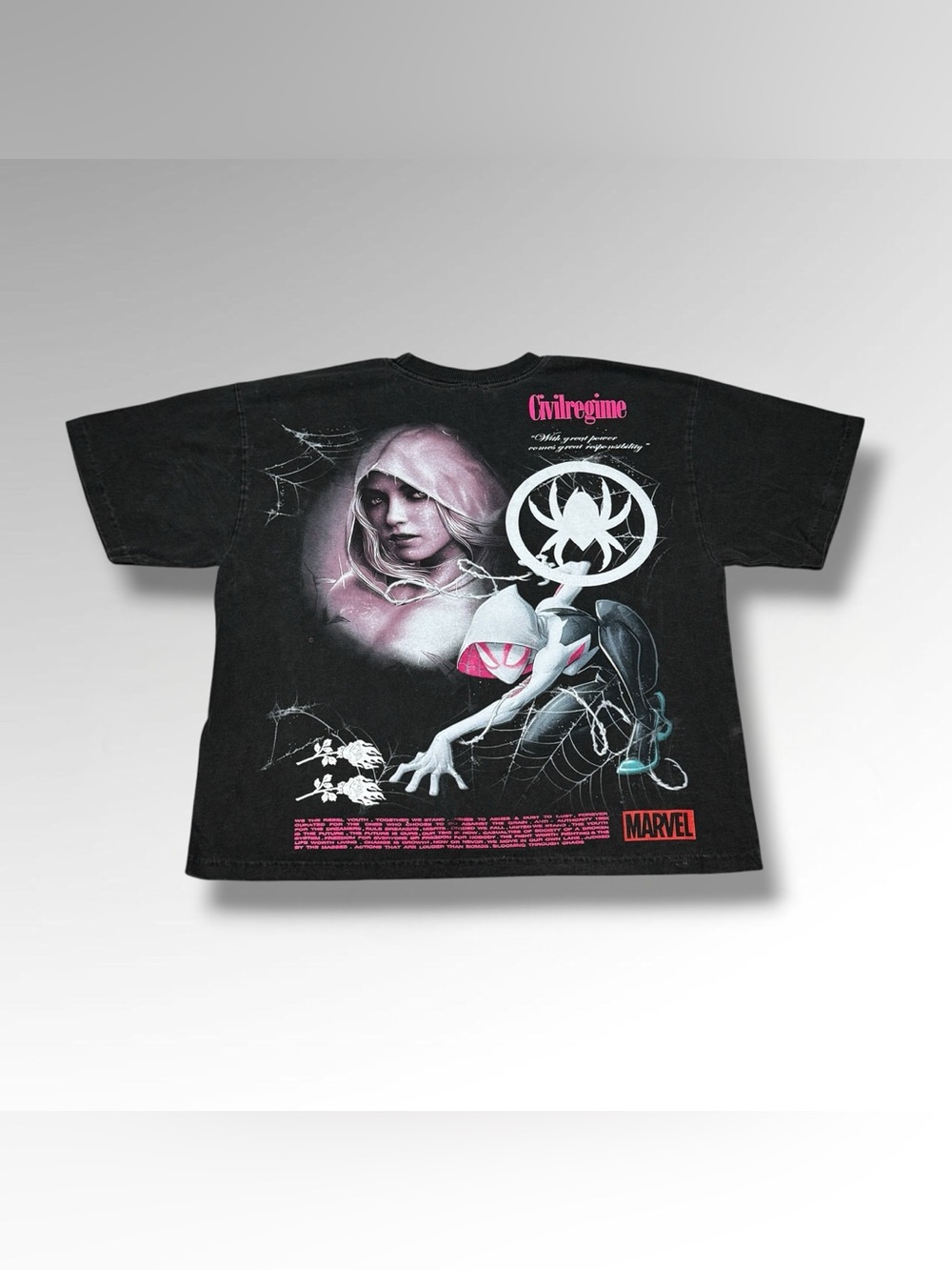 Civil Regime x Marvel Spider-Man Gwen Stacy Tee